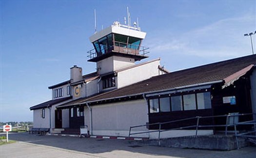 Fly into Isles of Scilly Airport...